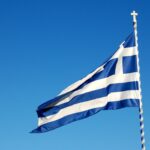 Photo Greek flag